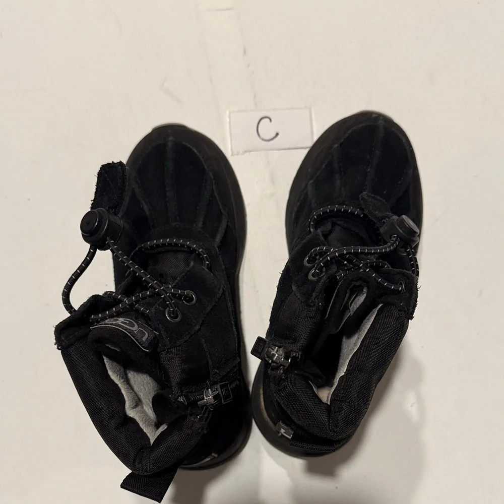 UGG Kids Black Winter Boots